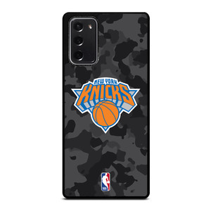 NEW YORK KNICKS BLACK CAMO Samsung Galaxy Note 20 Case Cover