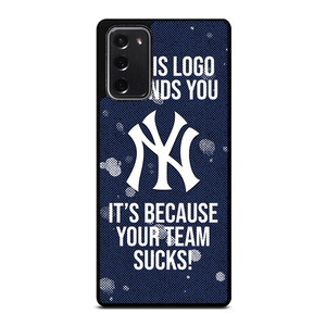 NEW YORK YANKEES MLB BASEBALL BANTER FANS 2 Samsung Galaxy Note 20 Case Cover NEW YORK YANKEES MLB BASEBALL BANTER FANS 2 Samsung Galaxy Note 20 Case Cover
