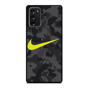 NIKE SWOOSH BLACK CAMO Samsung Galaxy Note 20 Case Cover