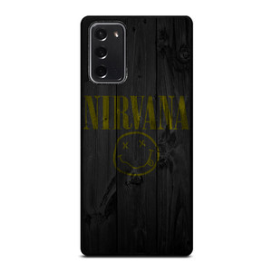 NIRVANA ROCK BAND WOODEN LOGO Samsung Galaxy Note 20 Case Cover NIRVANA ROCK BAND WOODEN LOGO Samsung Galaxy Note 20 Case Cover