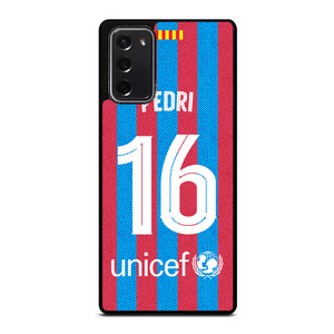 PEDRI 16 FC BARCELONA 2022 Samsung Galaxy Note 20 Case Cover PEDRI 16 FC BARCELONA 2022 Samsung Galaxy Note 20 Case Cover