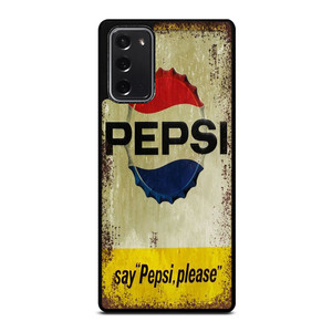 PEPSI COLA Samsung Galaxy Note 20 Case Cover