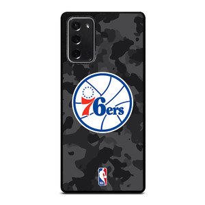 PHILADELPHIA 76ERS BLACK CAMO Samsung Galaxy Note 20 Case Cover