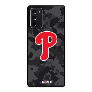 PHILADELPHIA PHILLIES BASEBALL BLACK CAMO Samsung Galaxy Note 20 Case Cover