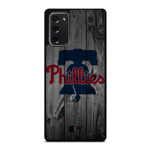 PHILADELPHIA PHILLIES BASEBALL MLB WOOD LOGO Samsung Galaxy Note 20 Case Cover
