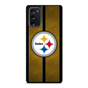 PITTSBURGH STEELERS NFL METAL STRIPE Samsung Galaxy Note 20 Case Cover