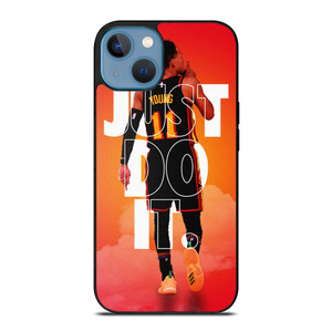 TRAE YOUNG ATLANTA HAWKS NIKE iPhone 13 Case Cover TRAE YOUNG ATLANTA HAWKS NIKE iPhone 13 Case Cover