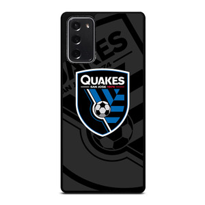 SAN JOSE EARTHQUAKES MLS BLACK Samsung Galaxy Note 20 Case Cover