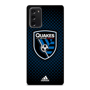 SAN JOSE EARTHQUAKES SOCCER MLS ADIDAS Samsung Galaxy Note 20 Case Cover