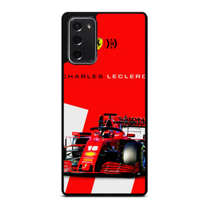SCUDERIA FERRARI CHARLES LECLERC F1 Samsung Galaxy Note 20 Case Cover
