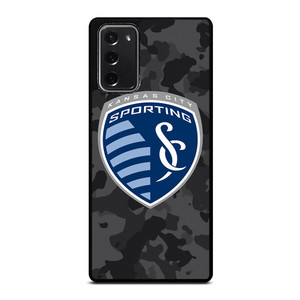 SPORTING KANSAS CITY MLS BLACK CAMO Samsung Galaxy Note 20 Case Cover