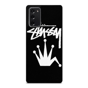 STUSSY PARIS BENT CROWN Samsung Galaxy Note 20 Case Cover STUSSY PARIS BENT CROWN Samsung Galaxy Note 20 Case Cover