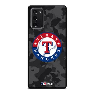 TEXAS RANGERS BASEBALL BLACK CAMO Samsung Galaxy Note 20 Case Cover