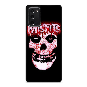 THE MISFITS ROCK BAND LOGO 2 Samsung Galaxy Note 20 Case Cover THE MISFITS ROCK BAND LOGO 2 Samsung Galaxy Note 20 Case Cover
