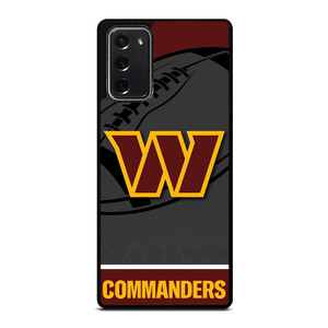 WASHINGTON COMMANDERS NFL TEAM Samsung Galaxy Note 20 Case Cover