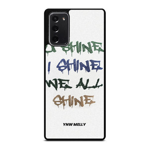 YNW MELLY RAPPER WE ALL SHINE Samsung Galaxy Note 20 Case Cover YNW MELLY RAPPER WE ALL SHINE Samsung Galaxy Note 20 Case Cover
