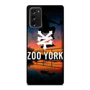 ZOO YORK SKATEBOARD SUNSET SKY Samsung Galaxy Note 20 Case Cover