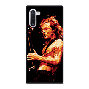 ACDC ANGUS YOUNG ROCK BAND GUITARIST Samsung Galaxy Note 10 Case Cover