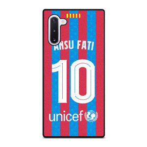 ANSU FATI 10 FC BARCELONA 2022 Samsung Galaxy Note 10 Case Cover