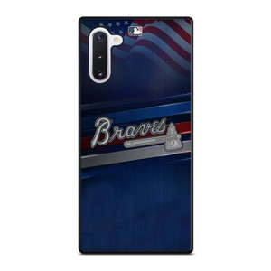 ATLANTA BRAVES MLB LOGO Samsung Galaxy Note 10 Case Cover ATLANTA BRAVES MLB LOGO Samsung Galaxy Note 10 Case Cover