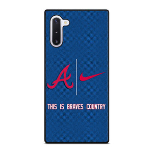 ATLANTA BRAVES NIKE MLB BASEBALL Samsung Galaxy Note 10 Case Cover
