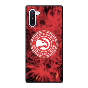 ATLANTA HAWKS BASKETBALL NBA FIRE Samsung Galaxy Note 10 Case Cover