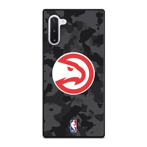 ATLANTA HAWKS BLACK CAMO Samsung Galaxy Note 10 Case Cover ATLANTA HAWKS BLACK CAMO Samsung Galaxy Note 10 Case Cover