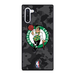 BOSTON CELTICS BLACK CAMO Samsung Galaxy Note 10 Case Cover