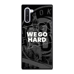 BROOKLYN NETS WE GO HARD Samsung Galaxy Note 10 Case Cover