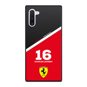 CHARLES LECLERC FERRARI FORMULA ONE F1 RACING 2 Samsung Galaxy Note 10 Case Cover