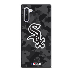 CHICAGO WHITE SOX BASEBALL BLACK CAMO Samsung Galaxy Note 10 Case Cover