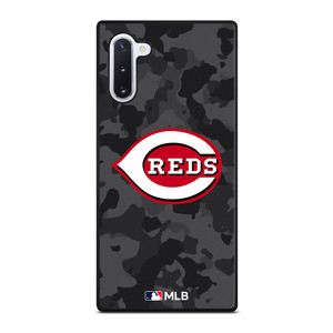 CINCINNATI REDS BASEBALL BLACK CAMO Samsung Galaxy Note 10 Case Cover