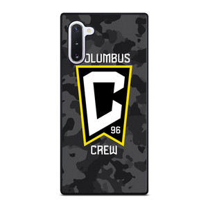 COLUMBUS CREW MLS BLACK CAMO Samsung Galaxy Note 10 Case Cover