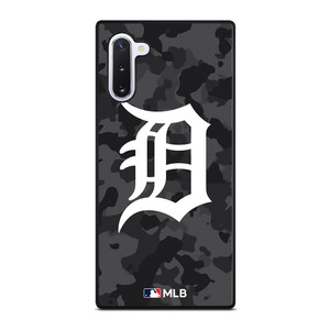 DETROIT TIGERS BASEBALL BLACK CAMO Samsung Galaxy Note 10 Case Cover DETROIT TIGERS BASEBALL BLACK CAMO Samsung Galaxy Note 10 Case Cover