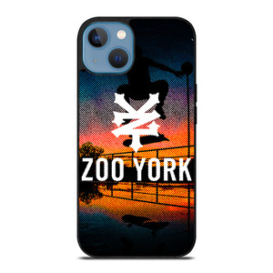 ZOO YORK SKATEBOARD SUNSET SKY iPhone 13 Case Cover
