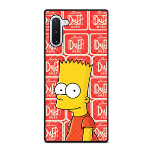 DUFF BEER BART SIMPSONS Samsung Galaxy Note 10 Case Cover