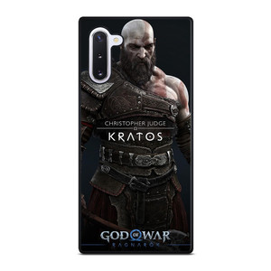 GOD OF WAR RAGNAROK KRATOS CHRISTOPHER JUDGE Samsung Galaxy Note 10 Case Cover