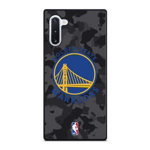 GOLDEN STATE WARRIORS BLACK CAMO Samsung Galaxy Note 10 Case Cover