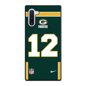 GREEN BAY PACKERS AARON RODGERS 12 NFL NIKE Samsung Galaxy Note 10 Case Cover