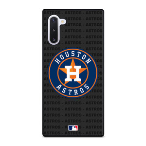 HOUSTON ASTROS BASEBALL BLACK Samsung Galaxy Note 10 Case Cover