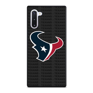 HOUSTON TEXANS FOOTBALL TEXT Samsung Galaxy Note 10 Case Cover