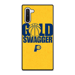 INDIANA PACERS NBA BASKETBALL GOLD SWAGGER Samsung Galaxy Note 10 Case Cover