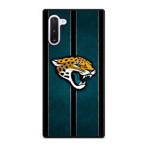 JACKSONVILLE JAGUARS NFL METAL STRIPE Samsung Galaxy Note 10 Case Cover JACKSONVILLE JAGUARS NFL METAL STRIPE Samsung Galaxy Note 10 Case Cover