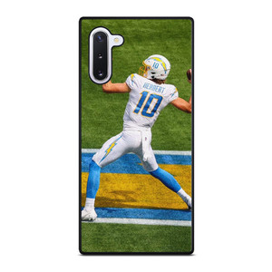 JUSTIN HERBERT 10 LOS ANGELES CHARGERS NFL FOOTBALL Samsung Galaxy Note 10 Case Cover JUSTIN HERBERT 10 LOS ANGELES CHARGERS NFL FOOTBALL Samsung Galaxy Note 10 Case Cover