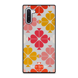 KATE SPADE JACQUARD PINK YELLOW Samsung Galaxy Note 10 Case Cover KATE SPADE JACQUARD PINK YELLOW Samsung Galaxy Note 10 Case Cover