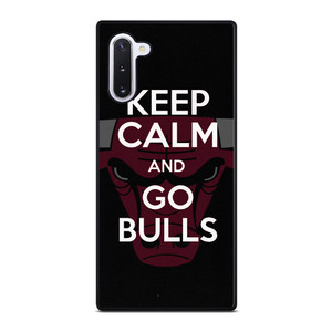 KEEP CALM AND GO CHICAGO BULLS Samsung Galaxy Note 10 Case Cover