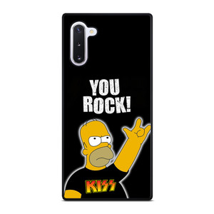 KISS ROCK HOMER SIMPSONS Samsung Galaxy Note 10 Case Cover