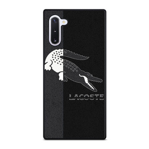 LACOSTE BLACK AND WHITE Samsung Galaxy Note 10 Case Cover