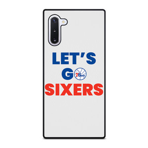 LETS GO PHILADELPHIA 76ERS NBA BASKETBALL Samsung Galaxy Note 10 Case Cover