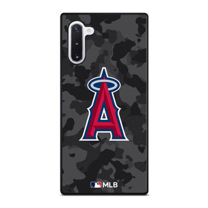 LOS ANGELES ANGELS BASEBALL BLACK CAMO Samsung Galaxy Note 10 Case Cover